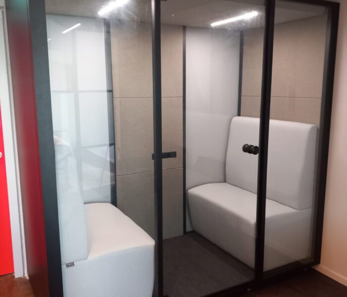 16 eindresultaat vergadercabine